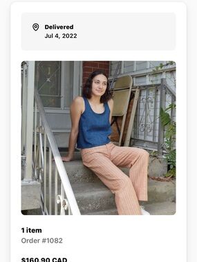 High Rise Wide-Leg Linen/Cotton Trousers